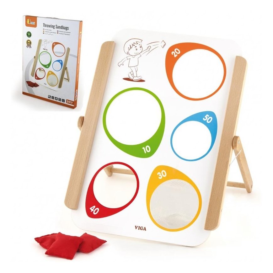 Viga Toys Medinis metimo į taikinį žaidimas „Viga“ – 8