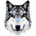 Beldizart Paint by numbers kit. P004 Wolf (polygonal style) 40*50 Beldizart Paint by numbers kit. P004 Wolf (polygonal style) 40*50