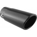 Stainless steel exhaust muffler tip amio mt 020b black Stainless steel exhaust muffler tip amio mt 020b black