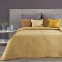 Eurofirany SOFIA/2 Soft and matte velvet bedspread, hot press quilted, with geometric pattern, 220X2 Eurofirany SOFIA/2 Soft and matte velvet bedspread, hot press quilted, with geometric pattern, 220X2