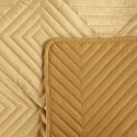 Eurofirany SOFIA/2 Soft and matte velvet bedspread, hot press quilted, with geometric pattern, 220X2 Eurofirany SOFIA/2 Soft and matte velvet bedspread, hot press quilted, with geometric pattern, 220X2