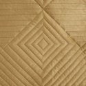 Eurofirany SOFIA/2 Soft and matte velvet bedspread, hot press quilted, with geometric pattern, 220X2 Eurofirany SOFIA/2 Soft and matte velvet bedspread, hot press quilted, with geometric pattern, 220X2