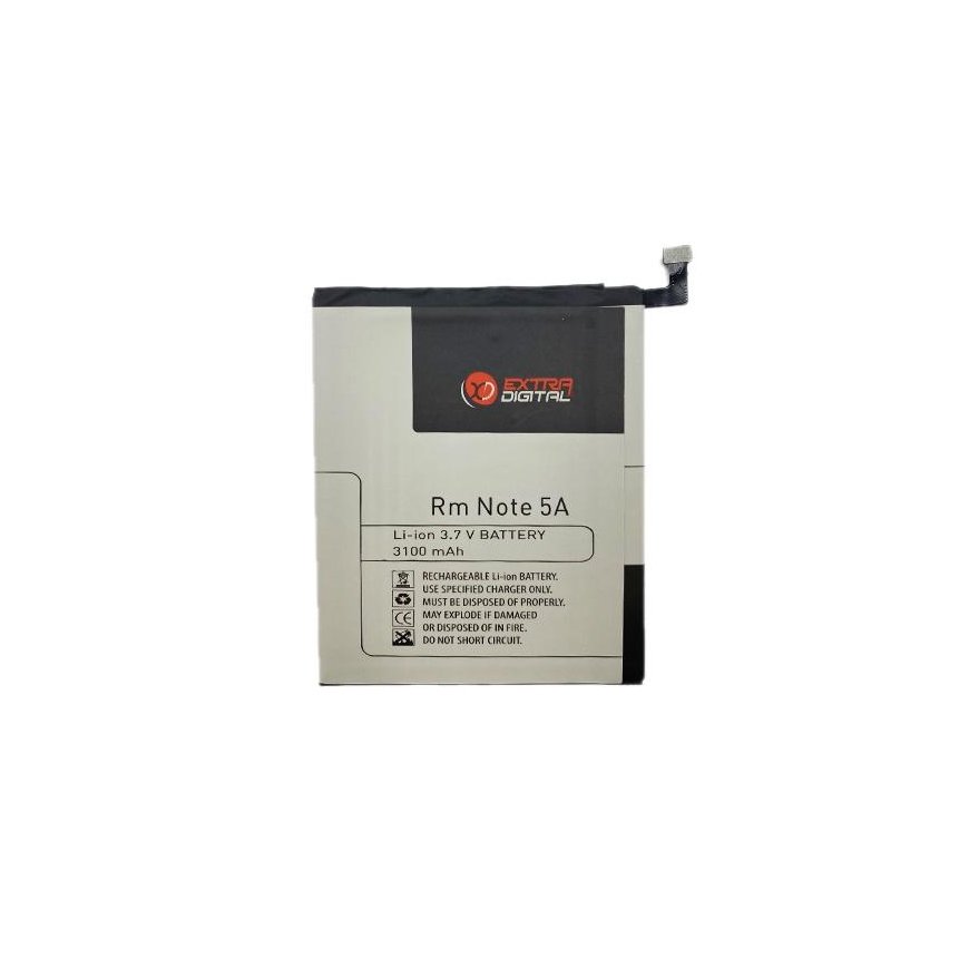 Extra Digital Battery for Xiaomi Redmi Note 5A