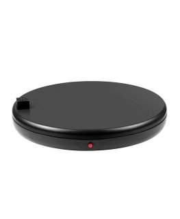 Puluz rotating display stand with power socket 45 cm (black)