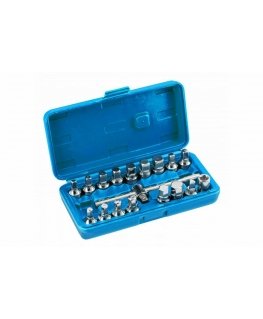Hogert Technik HOGERT Set KLUCZY DO SPUSTU OIL 3/8" 18 el.
