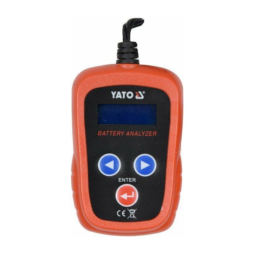 YATO ELEKTRONINIS AKUMULIATORIŲ TESTERIS – 2