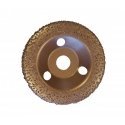 Carbide coated grinding disc 125x22 mm EDMA K 24 (medium coarse) Carbide coated grinding disc 125x22 mm EDMA K 24 (medium coarse)