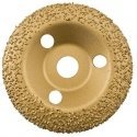 Kietmetalio grūdeliais padengtas šlifavimo diskas 125x22 mm EDMA K 24 (vidutinio grubumo) Kietmetalio grūdeliais padengtas šlifavimo diskas 125x22 mm EDMA K 24 (vidutinio grubumo)