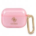 Guess Protective case GUAPUCG4GP Glitter Collection for AirPods Pro, pink