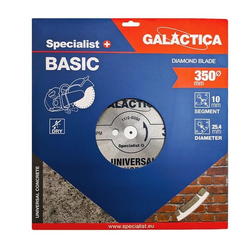Specialist+ Deim. disk GALACTICA 350x10x25.4 – 2