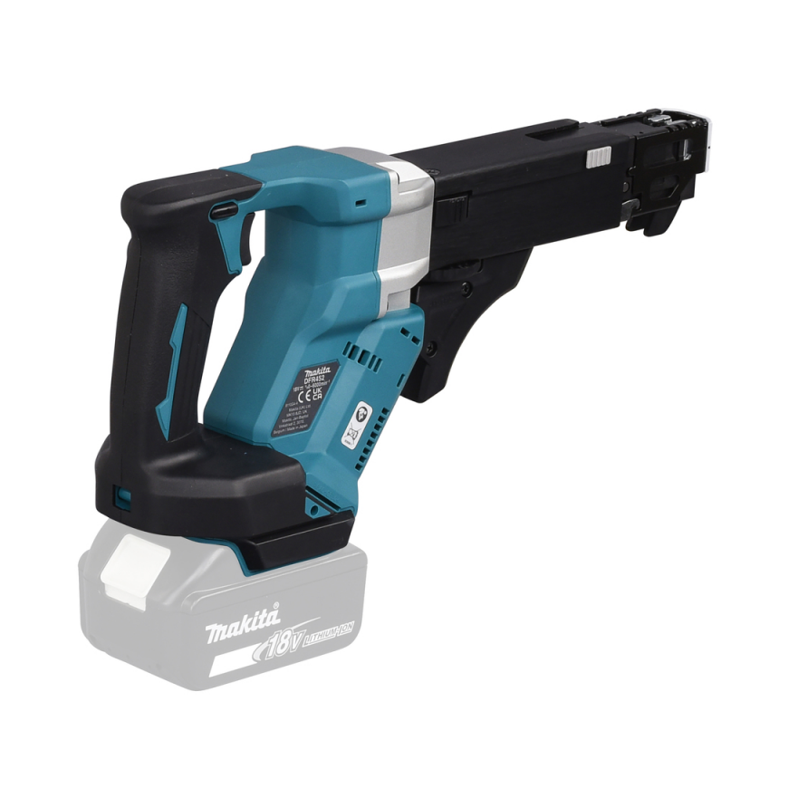 Makita DFR452Z Akumuliatorinis suktuvas, 18 V, BL-motor, 6.000 min-1, 22-41mm, Be akumuliatorių ir k – 5
