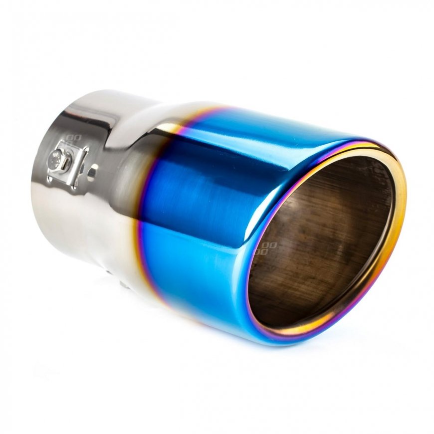 Stainless steel exhaust muffler tip amio mt 007 blc blue tan – 2