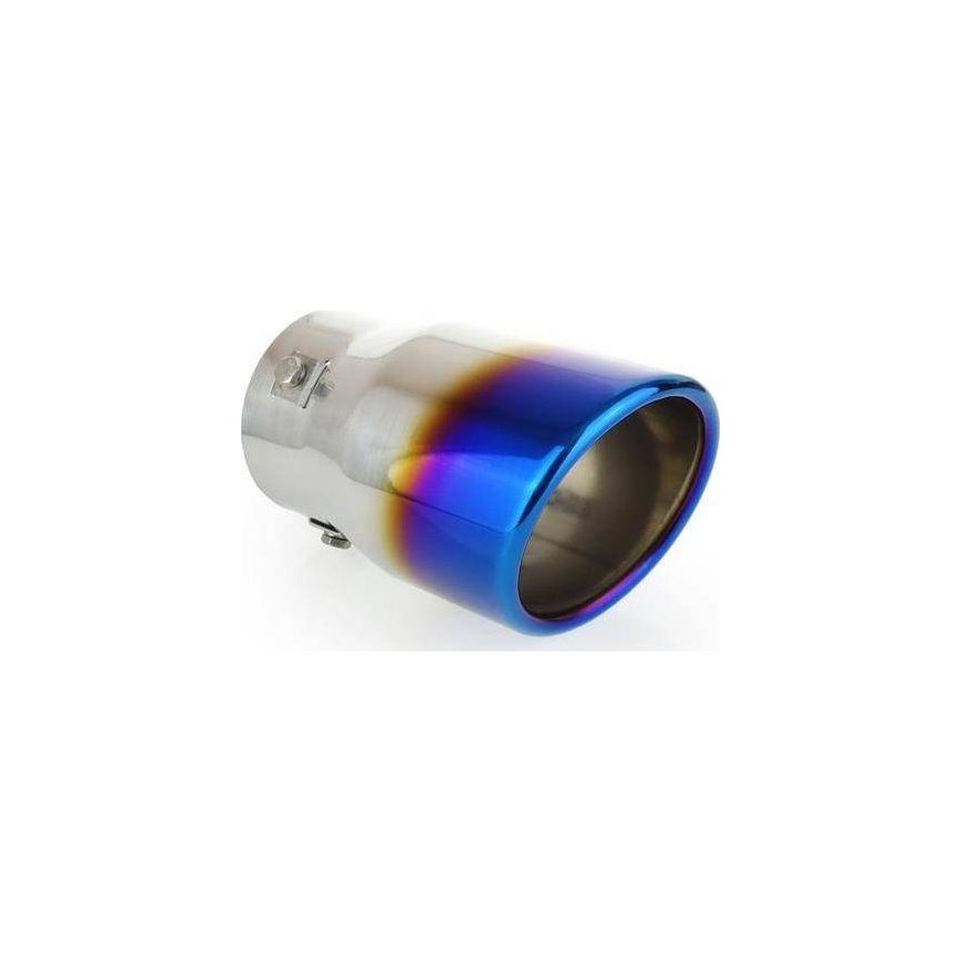 Stainless steel exhaust muffler tip amio mt 007 blc blue tan – 3
