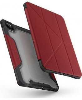 PanzerGlass planšetinio kompiuterio dėklas UNIQ Trex dėklas Apple iPad Pro 11 2020/2021 (2 ir 3 kartos) Antimikrobinis raudonas 