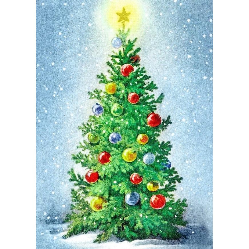 Beldizart Kalėdų eglutė 27*38 cm WD2439