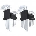 L-key hex and Torx set, 22 pcs., KS Tools