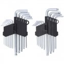 L-raktų šešiakampių ir Torx komplektas, 22 vnt., KS Tools L-raktų šešiakampių ir Torx komplektas, 22 vnt., KS Tools