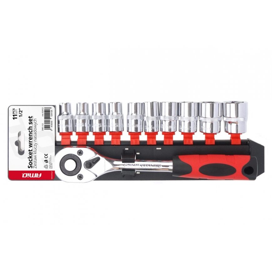 Amio Wrench set 11 pcs 1/2 "10-24mm
