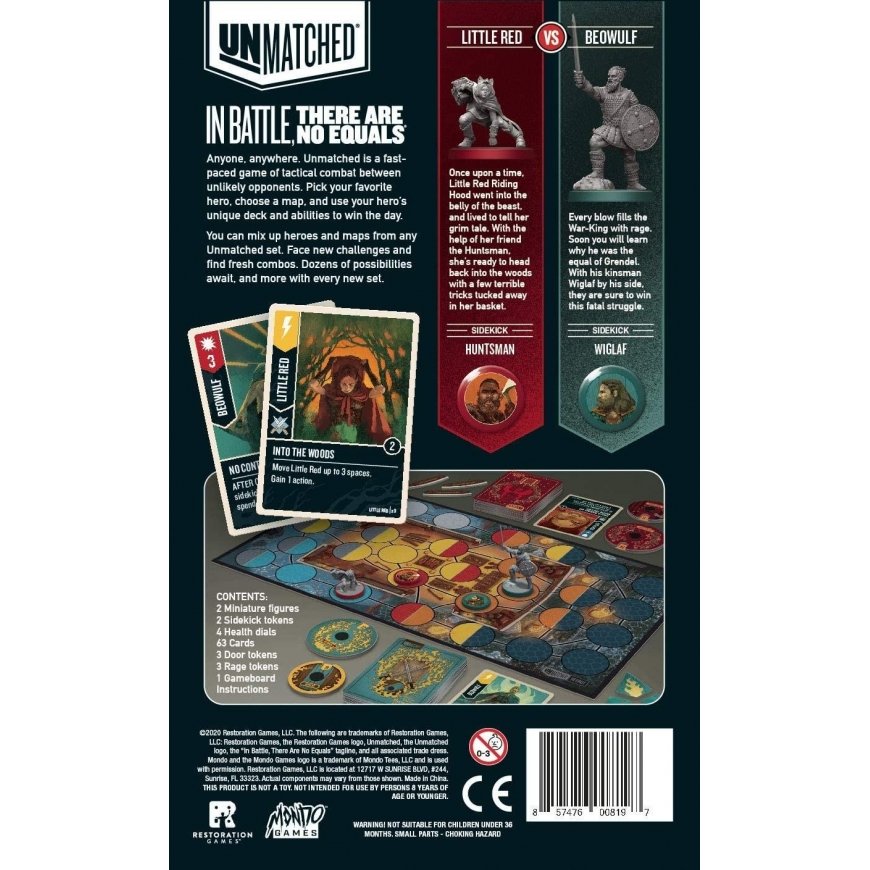 Iello Unmatched: Little Red Riding Hood Vs. Beowulf – 3