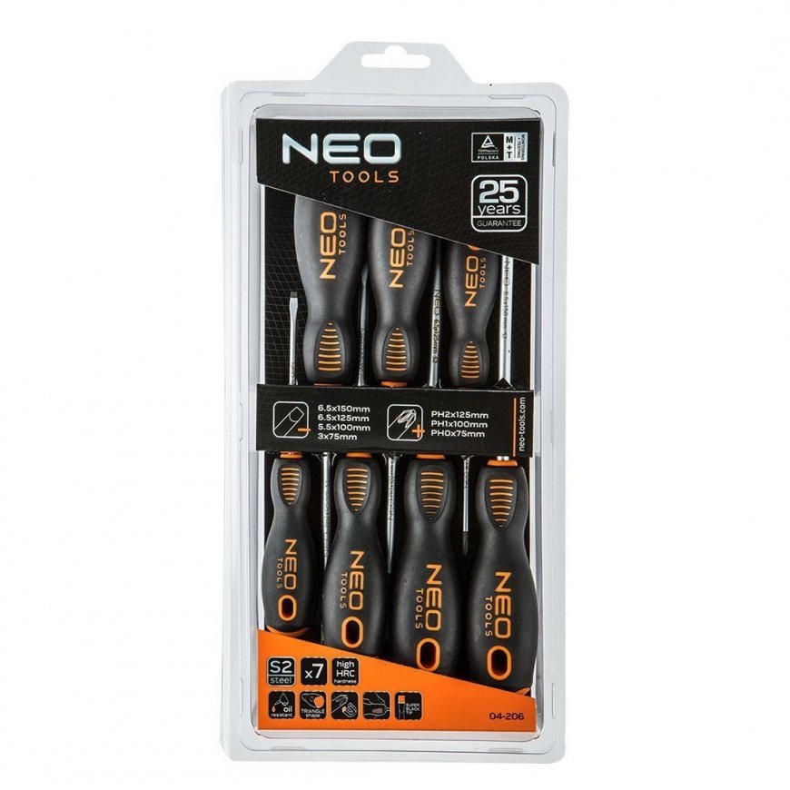 Neo Screwdriver set 7 pcs. (04-206) – 5