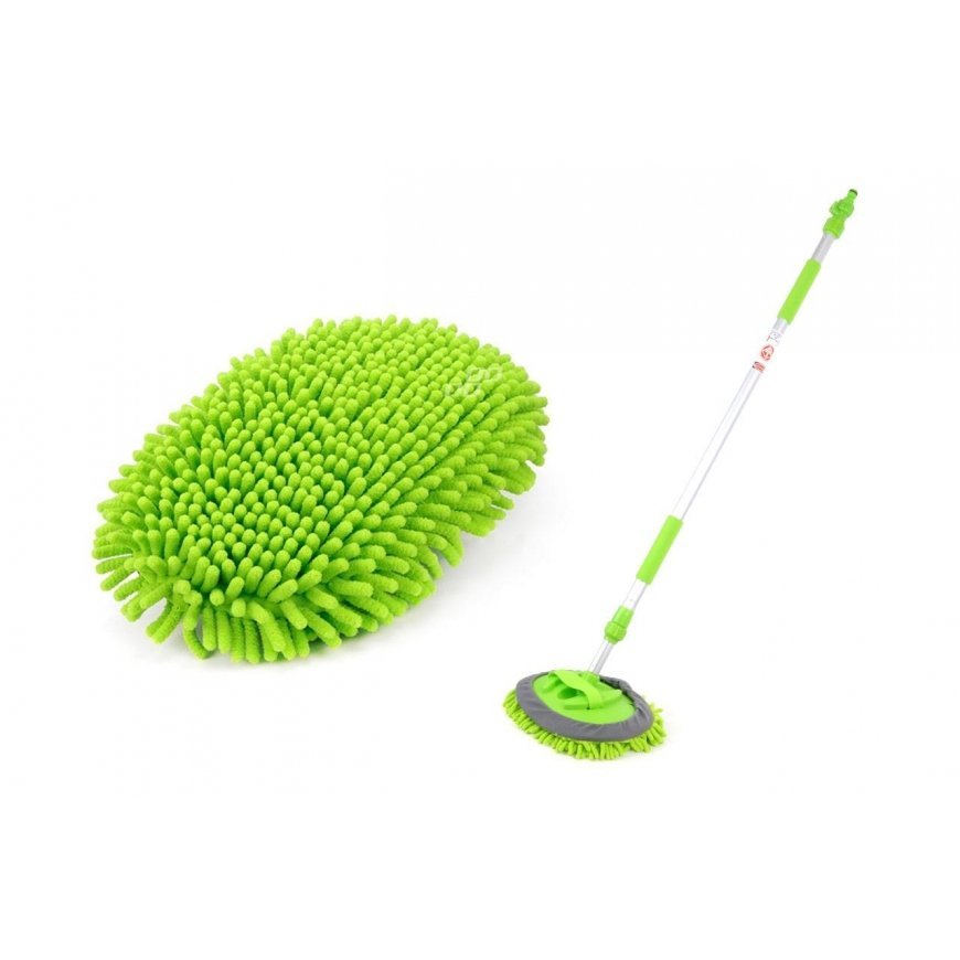 Amio Teleskopinis šepetėlis su mikropluoštu, srautas 145-247cm