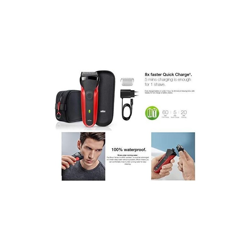 Barzdaskutė Braun 300s red – 13