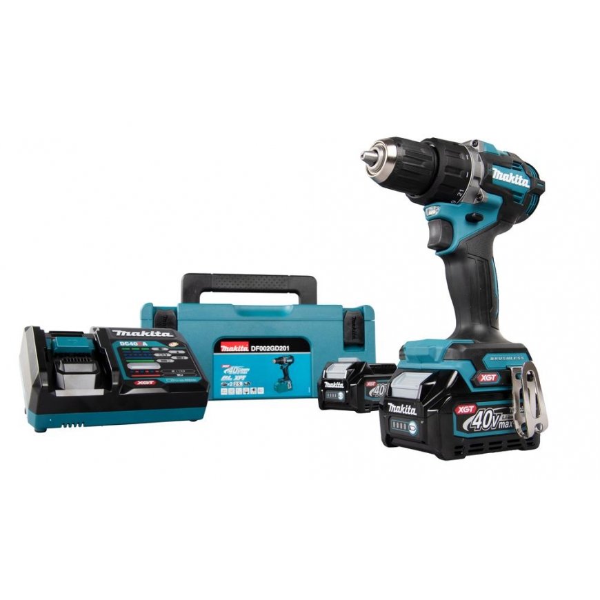 Akumuliatorinis gręžtuvas-suktuvas Makita DF002GD201 40V Max XGT – 5