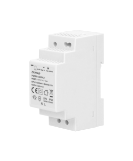 Orno Power supply for DIN rail 24VDC, 1A, 24W, 2 modules wide