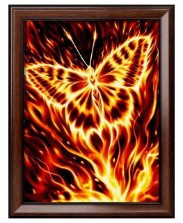 Beldizart Fire butterfly 30x40 cm AZ-1854
