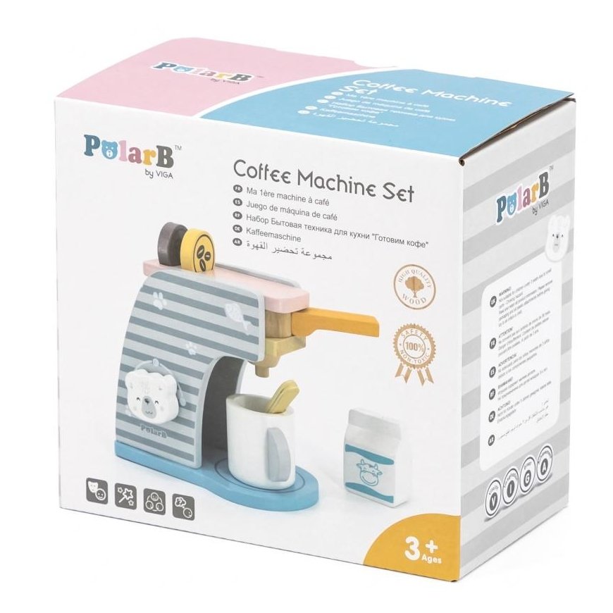 L2 Wooden coffee machine "Viga Toys" – 6