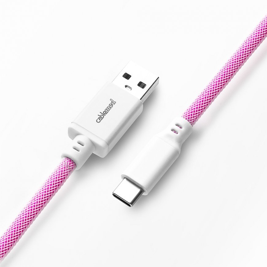 Cablemod CM-PKCA-CWAW-IW150IW-R USB кабель 1,5 m USB A USB C Розовый – 3
