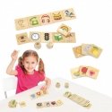 Viga Toys Wooden educational game - sort the senses 37 pcs. VIGA