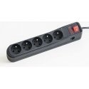 Blow NATEC NSP-0475 Natec Surge protector 5 sockets (IEC CONNECTOR) 1.5m, juodas Blow NATEC NSP-0475 Natec Surge protector 5 sockets (IEC CONNECTOR) 1.5m, juodas