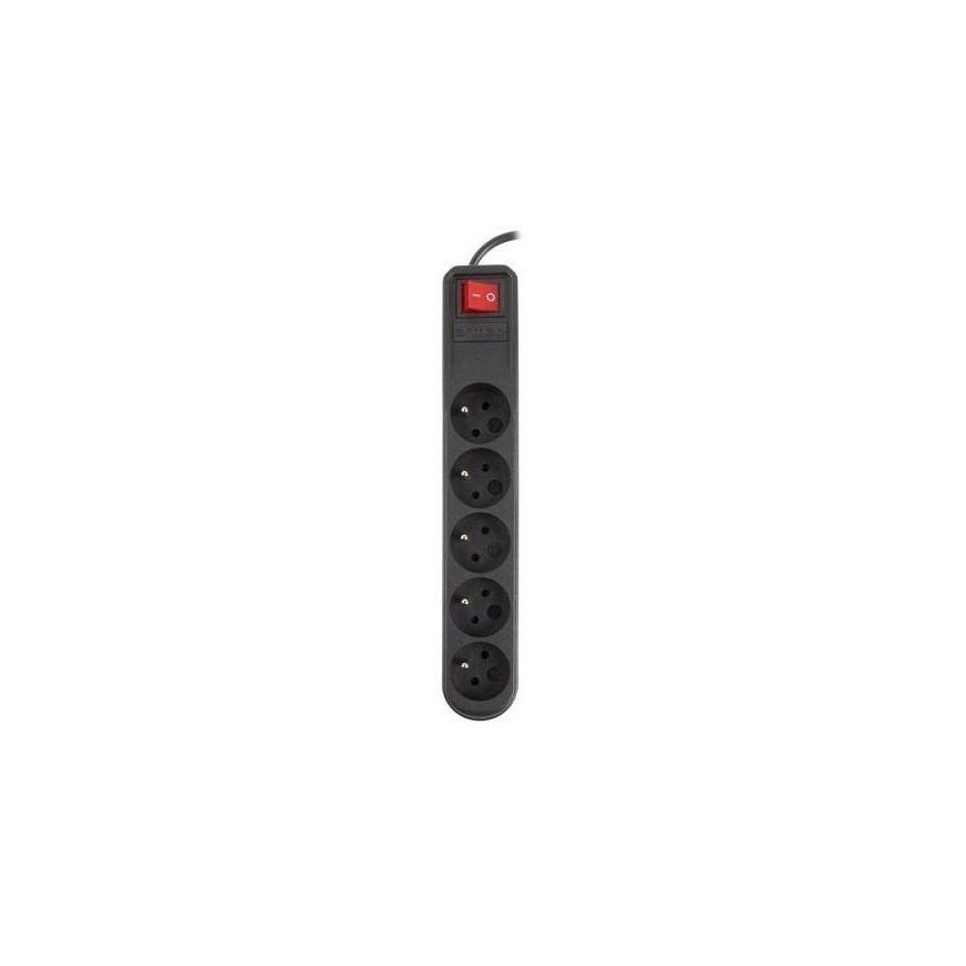 Blow NATEC NSP-0475 Natec Surge protector 5 sockets (IEC CONNECTOR) 1.5m, black – 6