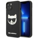 Karl Lagerfeld Karl Lagerfeld KLHCP13SCH3DBK 13 Mini 5.4 Inch Black/Black Hardcase 3D Rubber Culture