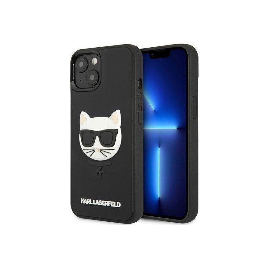 Karl Lagerfeld Karlas Lagerfeldas KLHCP13SCH3DBK 13 mini 5,4 colių juoda/juoda hardcase 3D guminė ku – 2