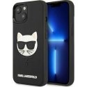 Karl Lagerfeld Karl Lagerfeld KLHCP13SCH3DBK 13 Mini 5.4 Inch Black/Black Hardcase 3D Rubber Culture