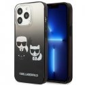Karl Lagerfeld KLHCP13LTGKCK iPhone 13 Pro / 13 6.1" hardcase black/black Gradient Ikonik Karl & Cho Karl Lagerfeld KLHCP13LTGKCK iPhone 13 Pro / 13 6.1" hardcase black/black Gradient Ikonik Karl & Cho
