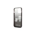 Karl Lagerfeld KLHCP13LTGKCK iPhone 13 Pro / 13 6,1" hardcase juoda/juodas Gradient Ikonik Karl & Ch Karl Lagerfeld KLHCP13LTGKCK iPhone 13 Pro / 13 6,1" hardcase juoda/juodas Gradient Ikonik Karl & Ch