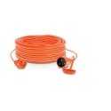 KEL 1-lizdo sodo pailgintuvas su 30 m/u 10A IP44 oranžinės spalvos (W-96973)