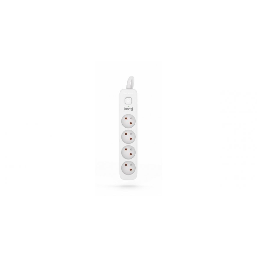 KEL 1-socket garden extension cord with 30 m/u 10A IP44 orange (W-96973) – 2