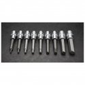 Neo Hex 1/2" H4-H17 Hex Socket Set Long 9pcs (08-706) Neo Hex 1/2" H4-H17 Hex Socket Set Long 9pcs (08-706)
