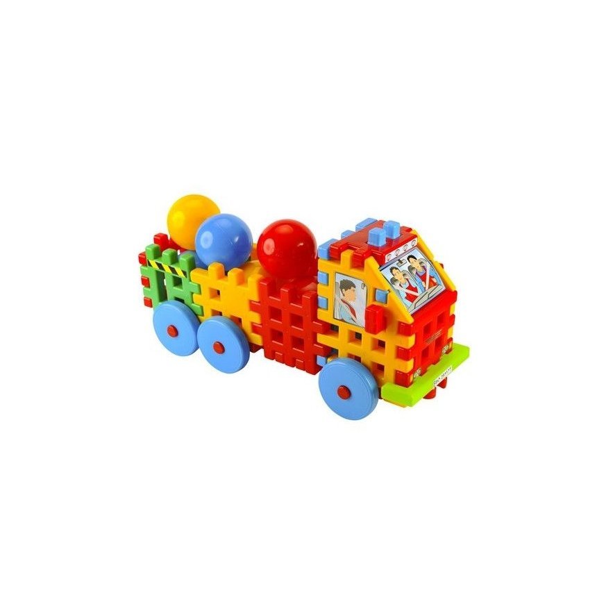 Baczek Constructional Blocks Truck With Balls