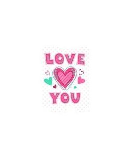 Beldizart SALE (discontinued) Love You 27*38 cm WD2314