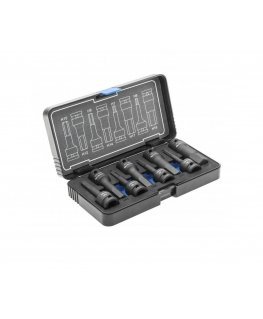 Högert Technik Sets, Hex 8 pcs., 1/2, CrMo. HT6R004