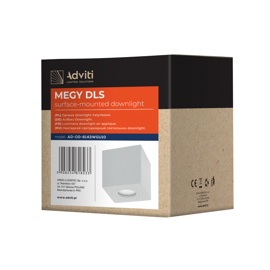 Orno MEGY DLS GU10 downlight max