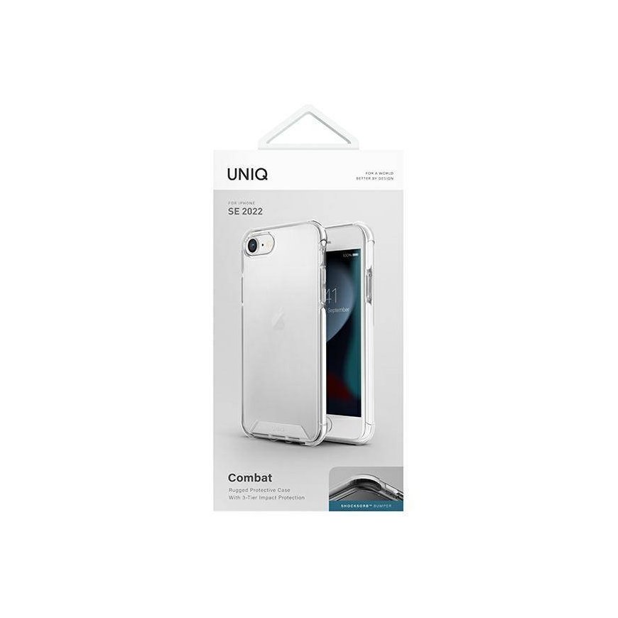 Uniq UNIQ DĖKLAS kovoje su iPhone SE 2022/SE 2020/7/8 balta/Blanc balta – 2
