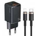 Usams T41 charger 1x USB-A 1x USB-C 3 A (6958444971131) Usams T41 charger 1x USB-A 1x USB-C 3 A (6958444971131)