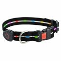 Media-Tech Colored LED lighted PVC collar for medium and large dogs, army green Media-Tech Colored LED lighted PVC collar for medium and large dogs, army green