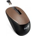 Genius pelė NX-7015, 1600DPI, 2.4 [GHz], optinis, 3 kl., belaidis, varinis, 1 št AA, Mėlyna-eye sens